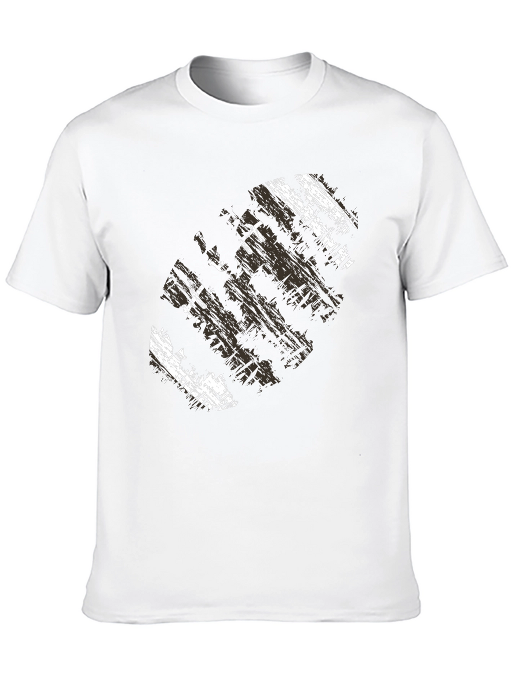 Distressed Graphic Tee - Modern Urban Style