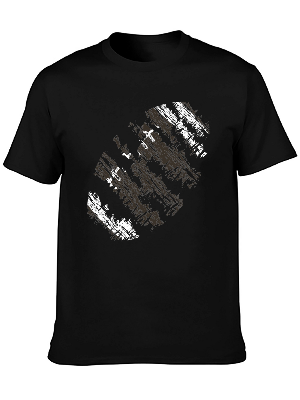 Distressed Graphic Tee - Modern Urban Style