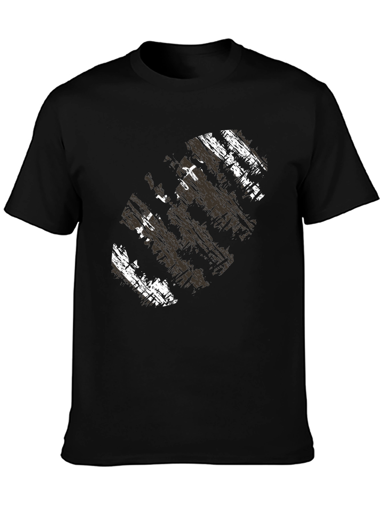 Distressed Graphic Tee - Modern Urban Style