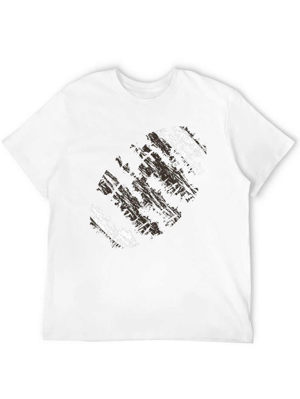Distressed Graphic Tee - Modern Urban Style