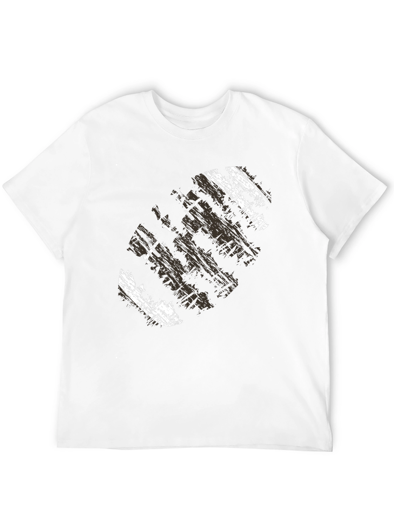 Distressed Graphic Tee - Modern Urban Style