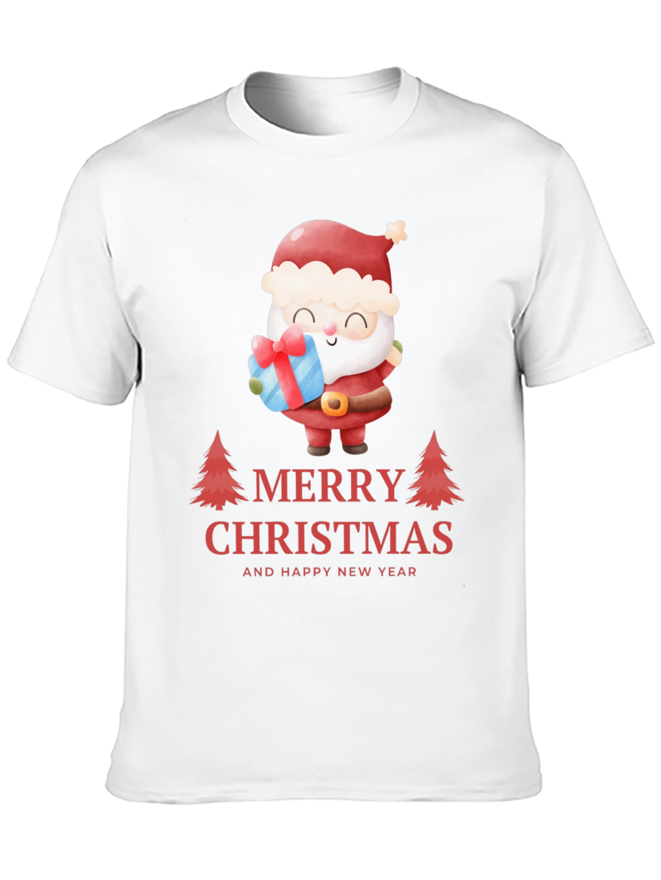 Festive Santa Christmas T-Shirt