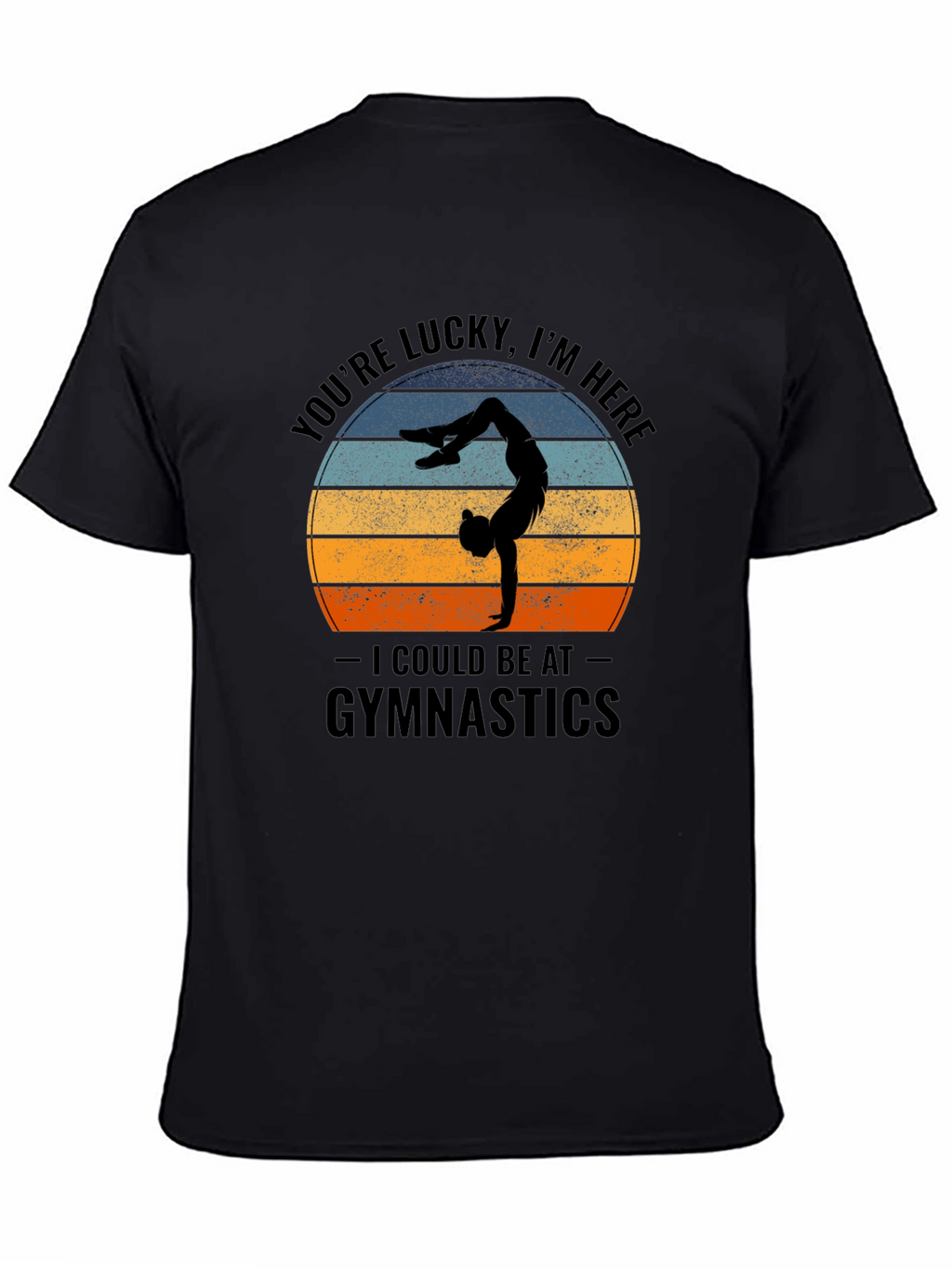 Gymnastics Humor Graphic T-Shirt