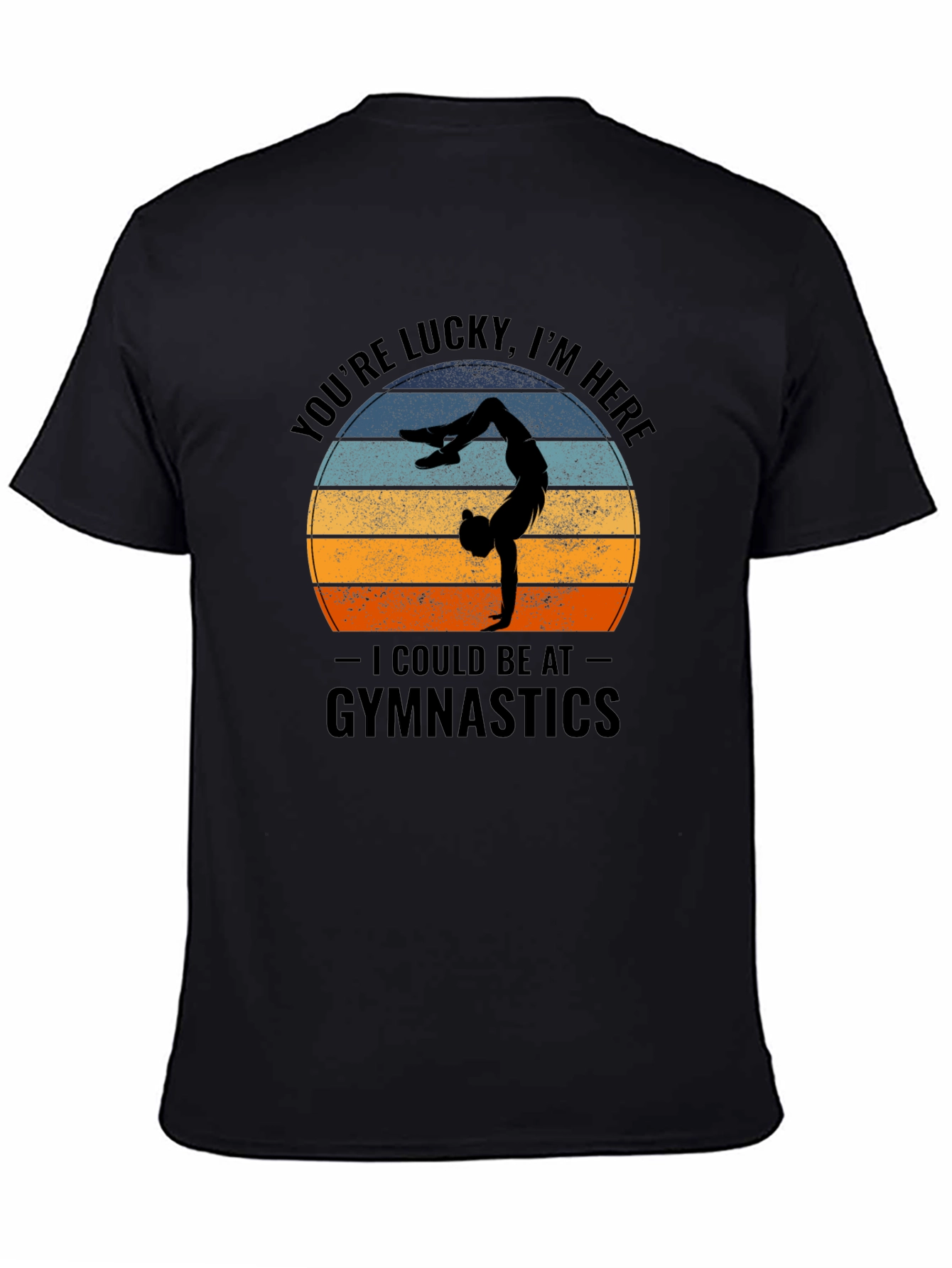 Gymnastics Humor Graphic T-Shirt