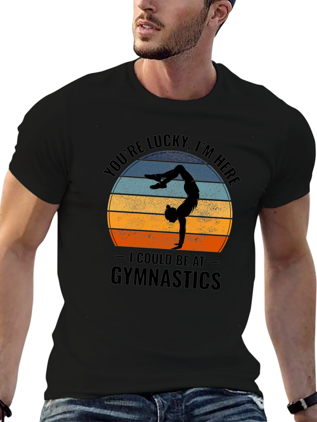 Gymnastics Humor Graphic T-Shirt