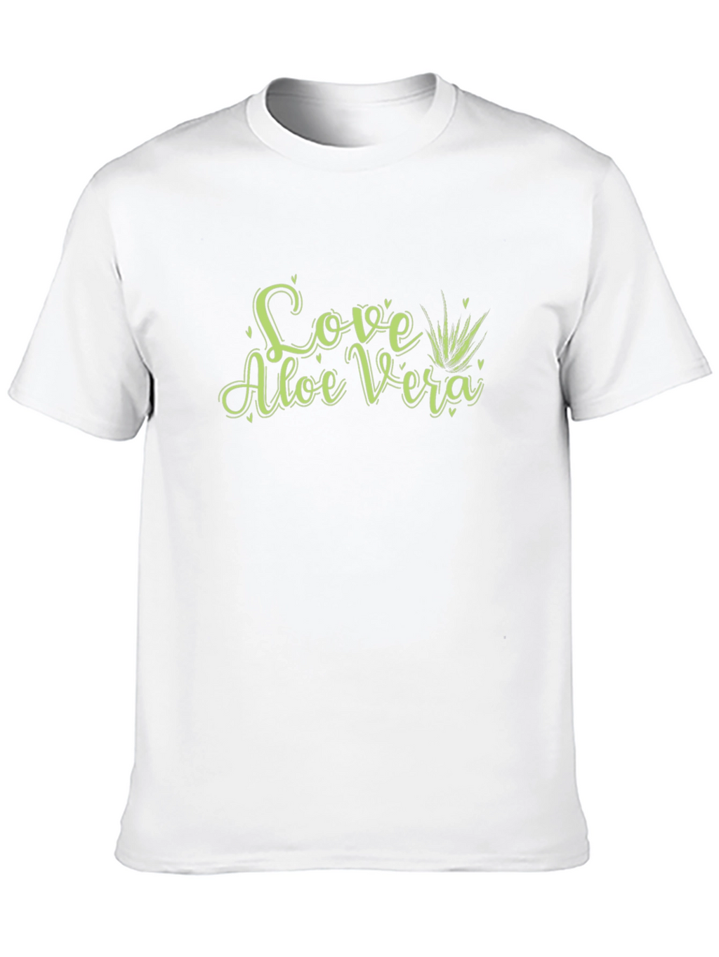Love Aloe Vera Black Graphic Tee