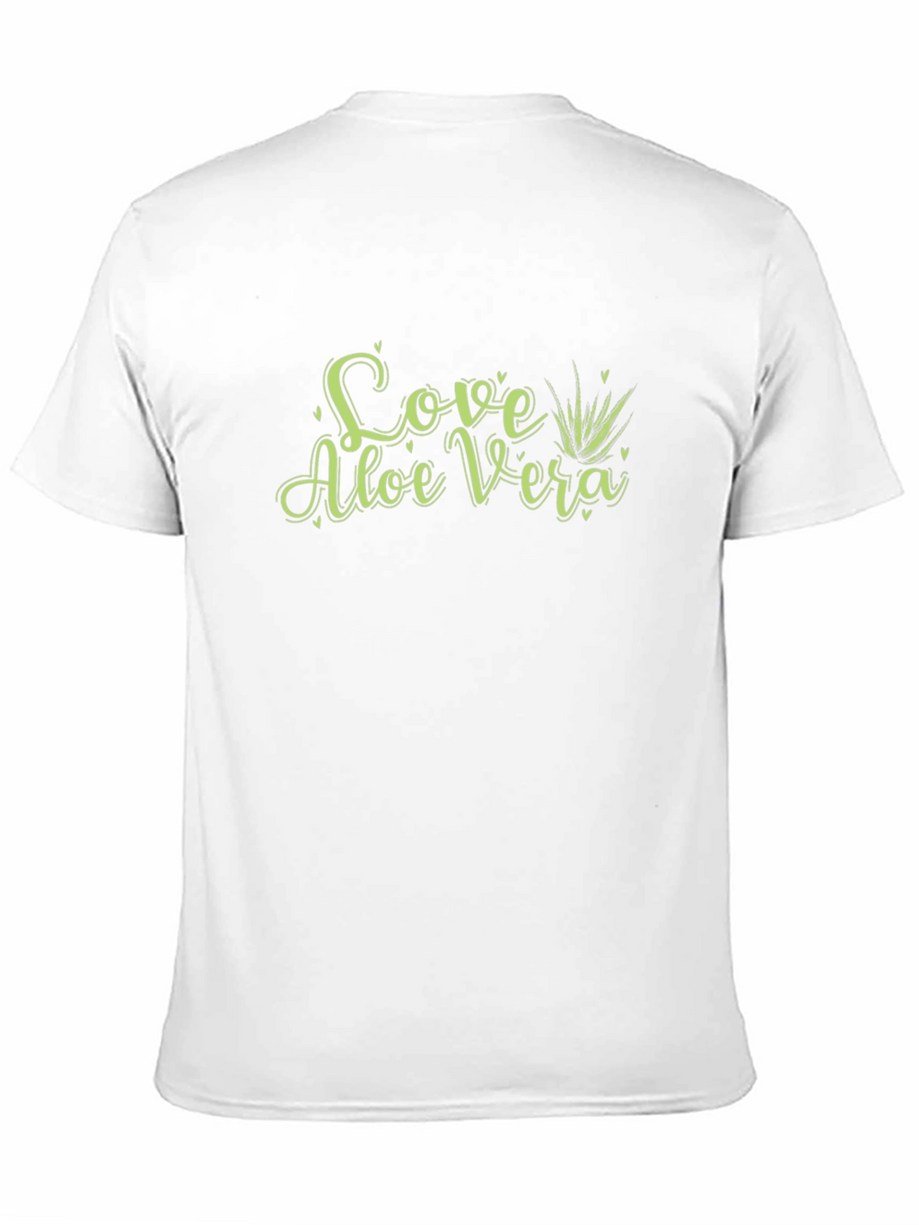 Love Aloe Vera Black Graphic Tee