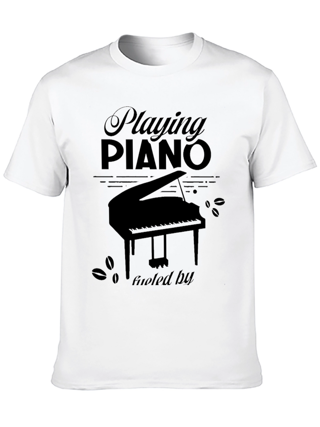 Piano Music Lover Graphic T-Shirt