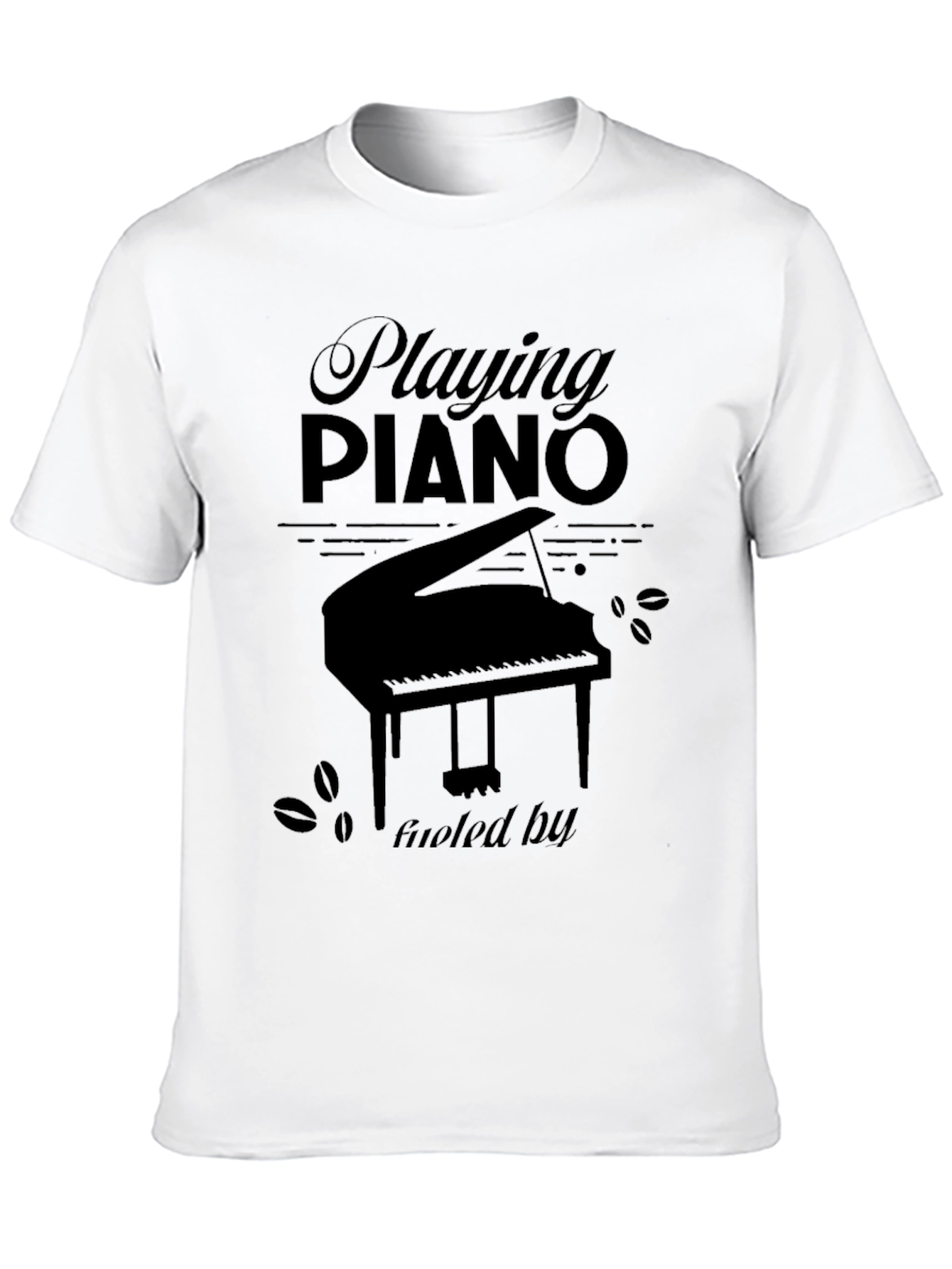 Piano Music Lover Graphic T-Shirt