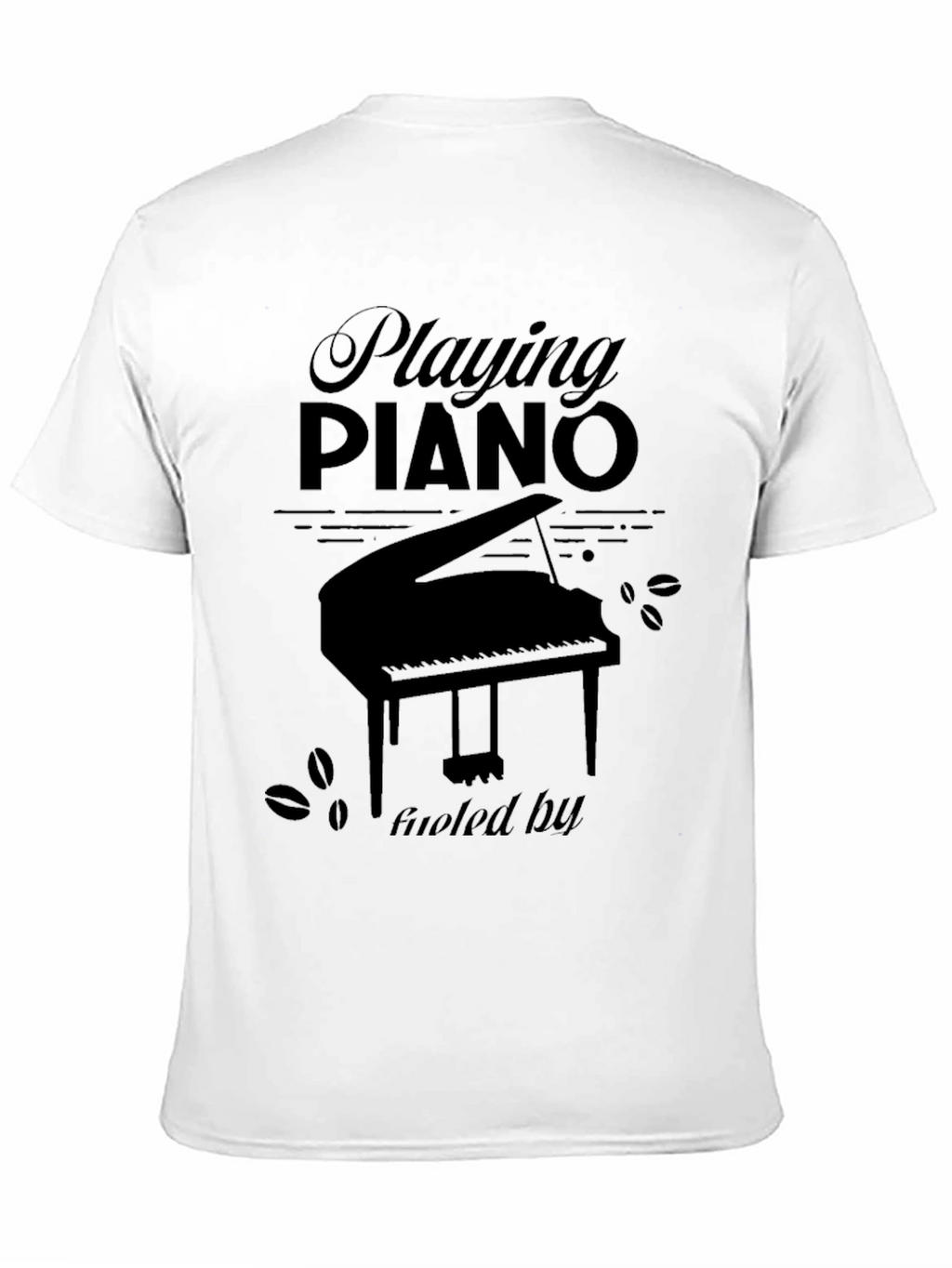 Piano Music Lover Graphic T-Shirt
