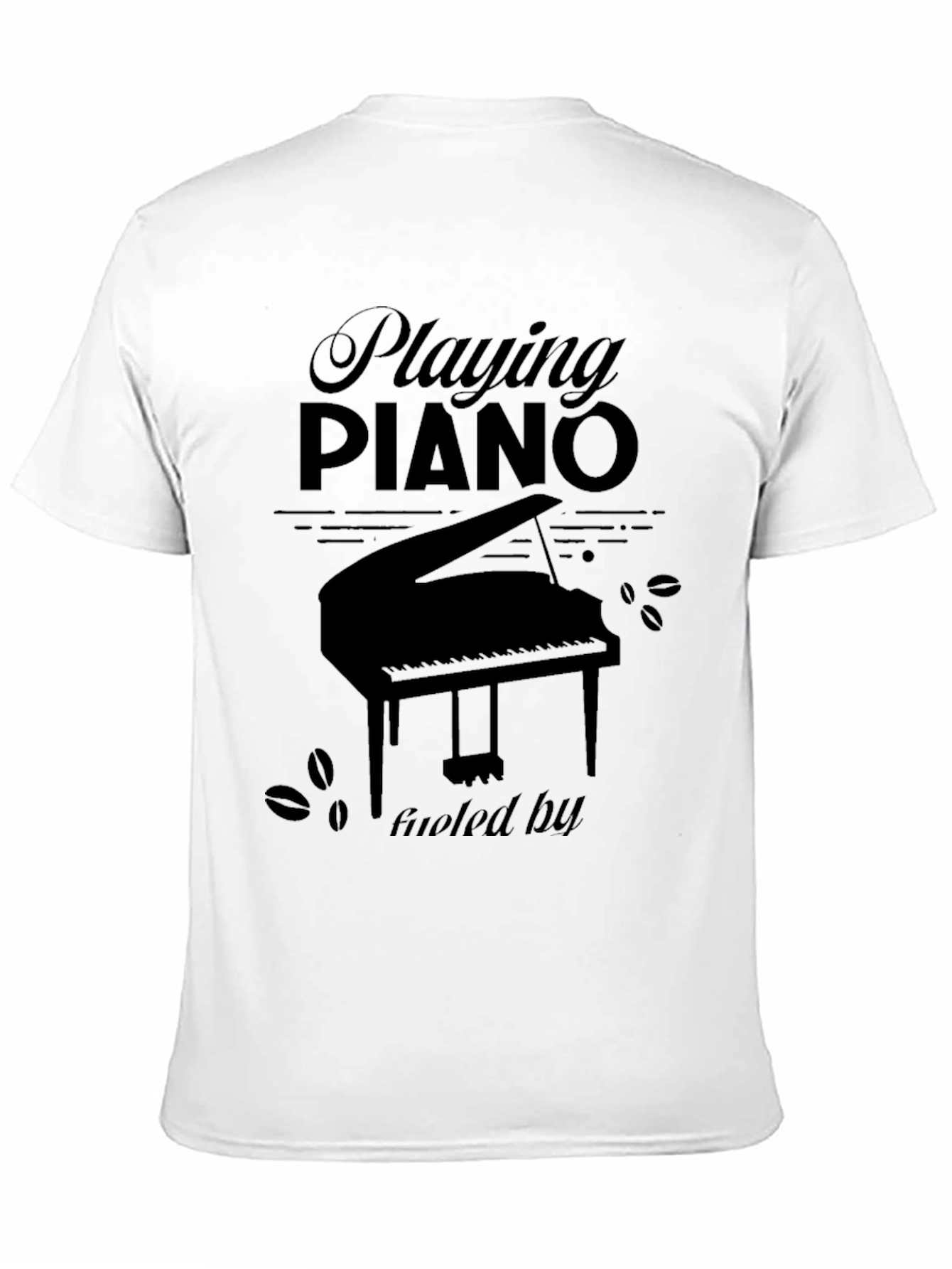 Piano Music Lover Graphic T-Shirt