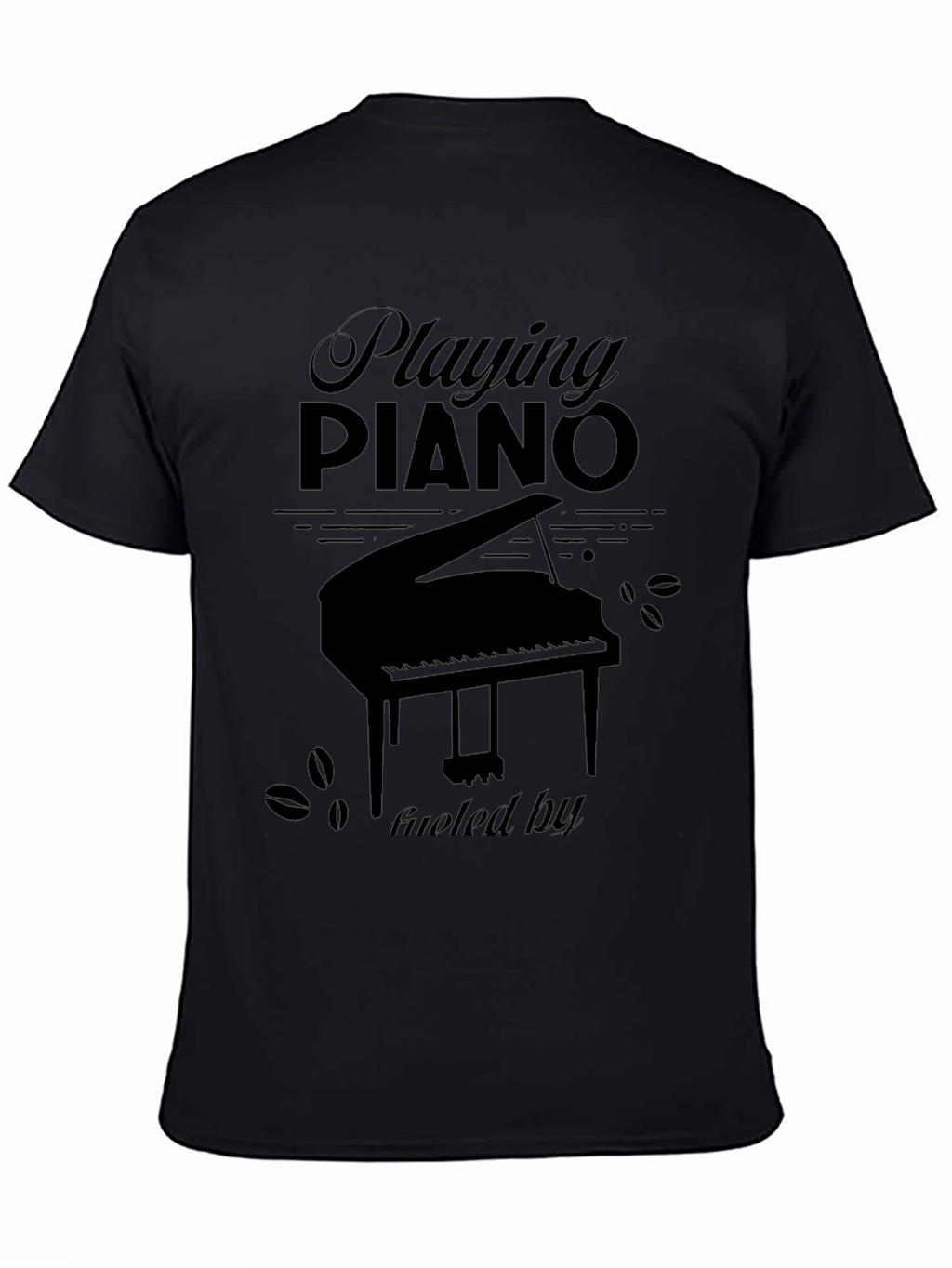 Piano Music Lover Graphic T-Shirt