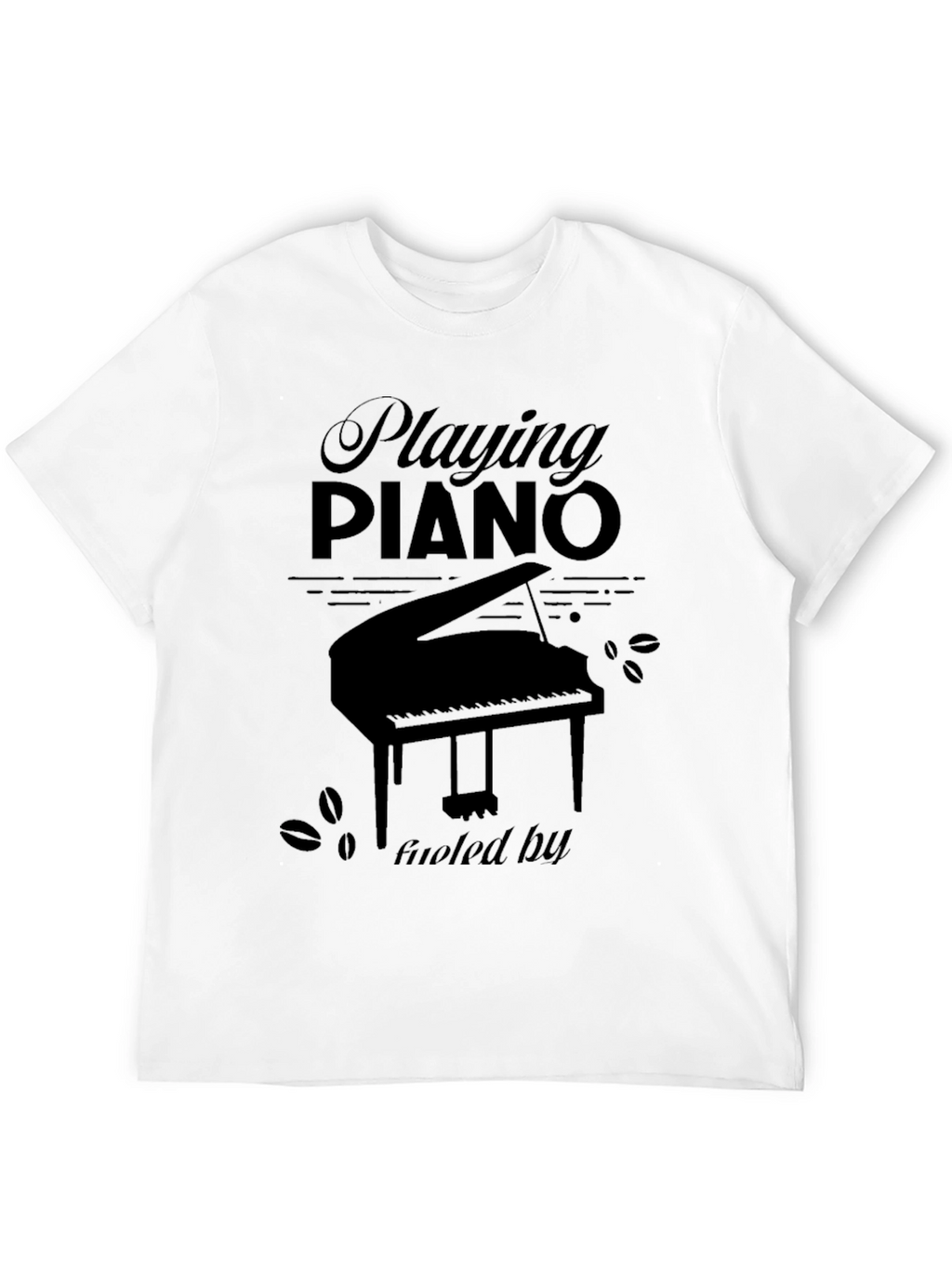 Piano Music Lover Graphic T-Shirt