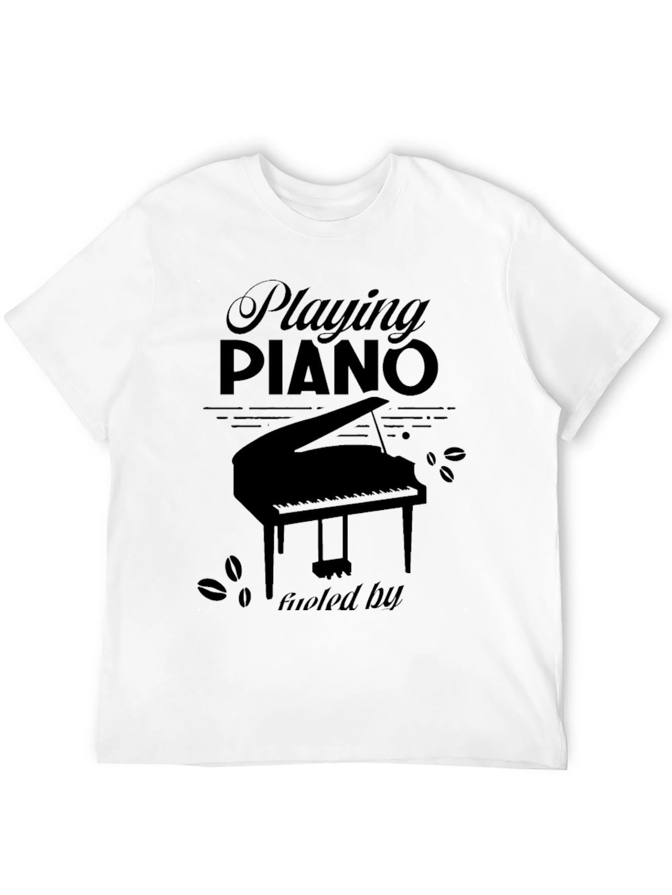 Piano Music Lover Graphic T-Shirt