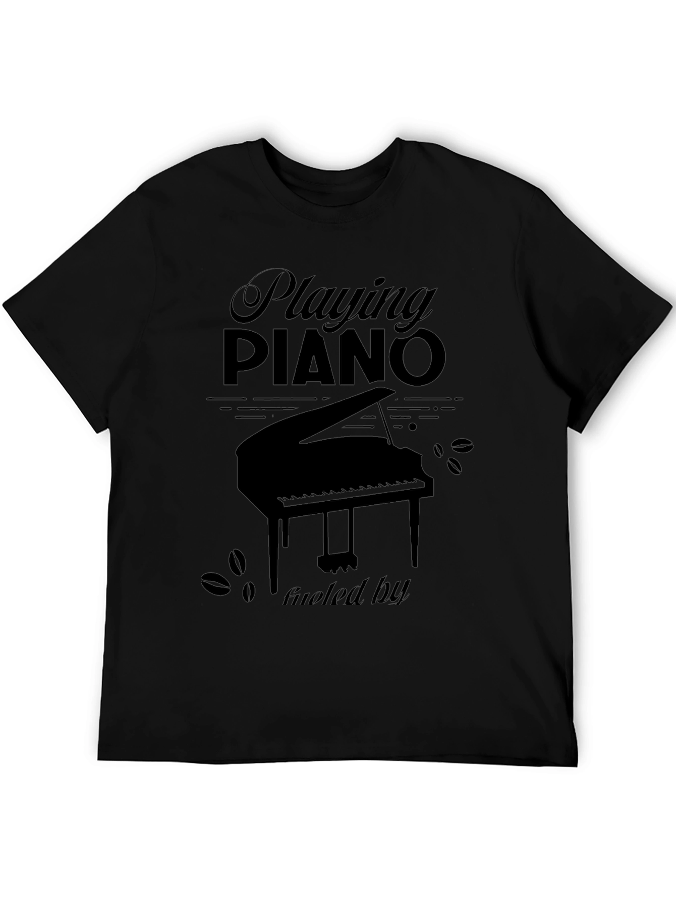 Piano Music Lover Graphic T-Shirt