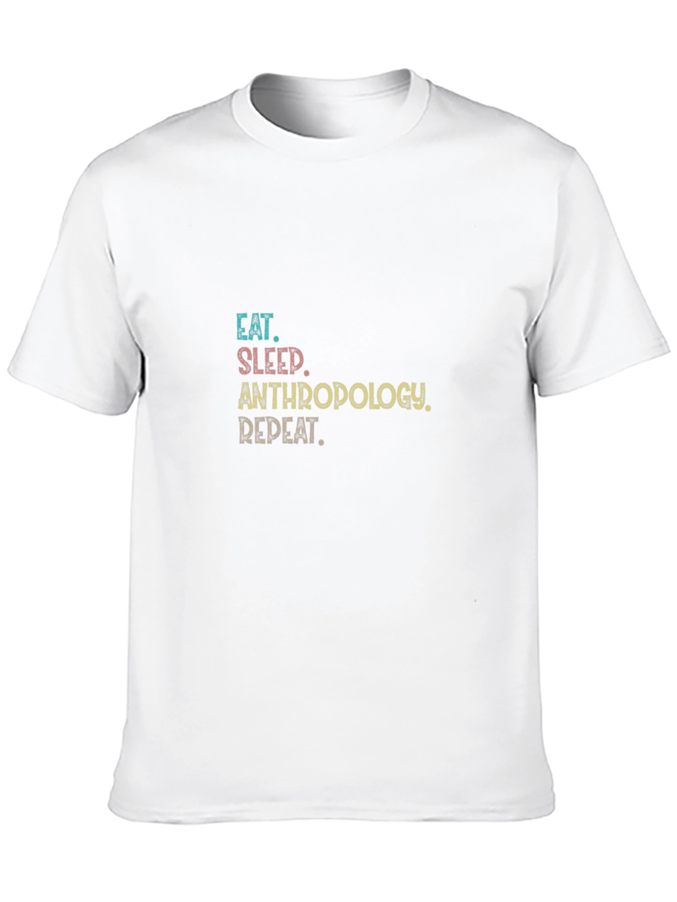 Eat Sleep Anthropology Repeat Black T-Shirt