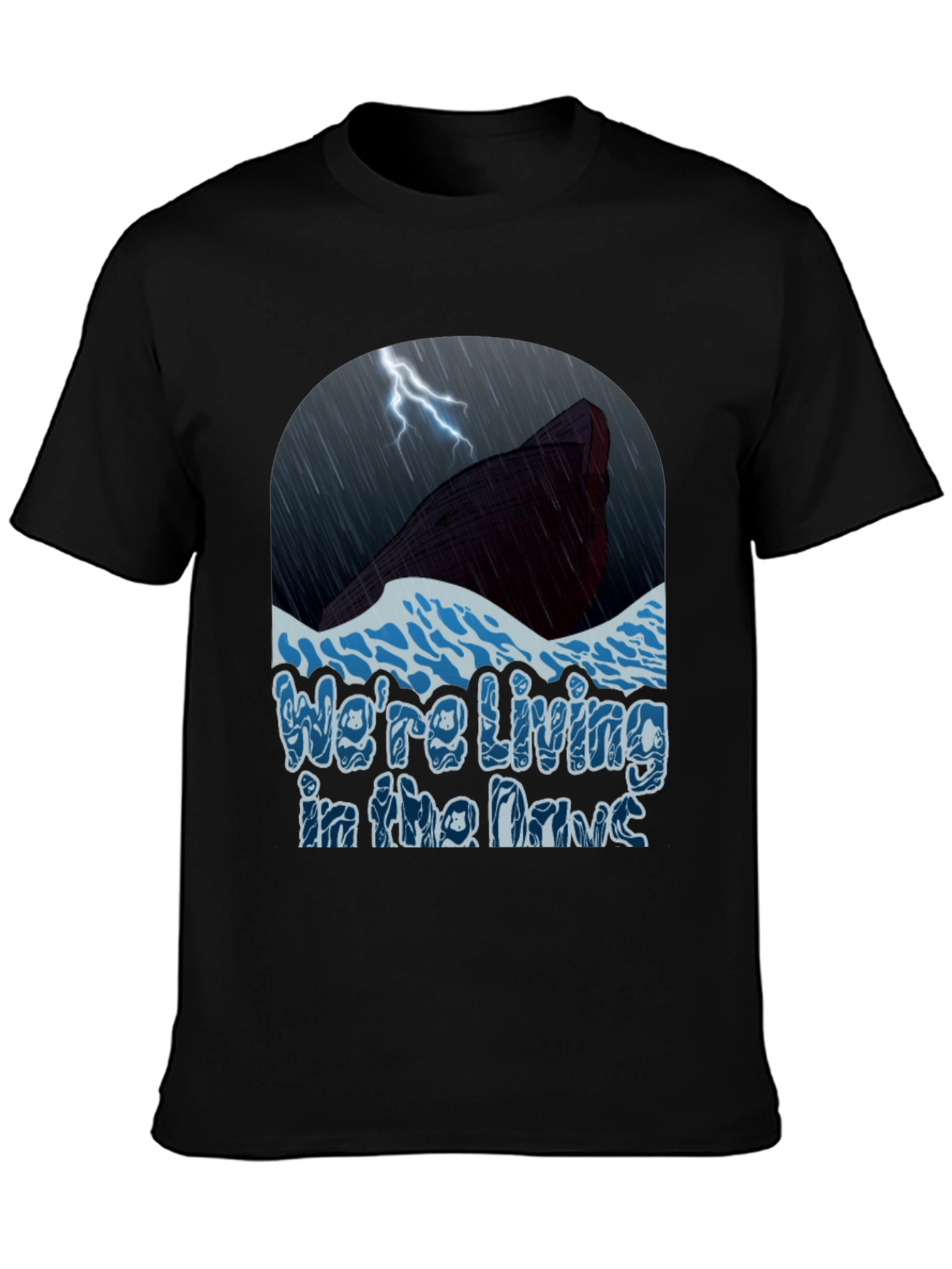 Noahs Ark Graphic Tee - Were Living in the Days