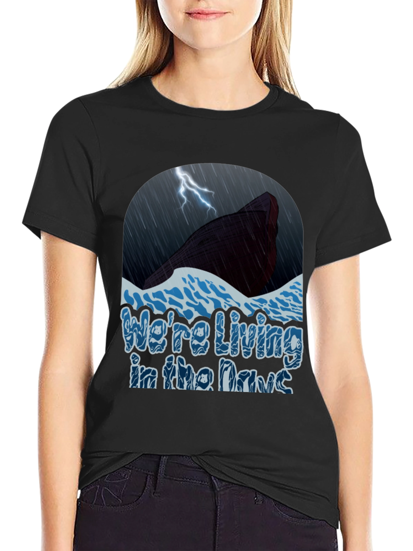 Noahs Ark Graphic Tee - Were Living in the Days