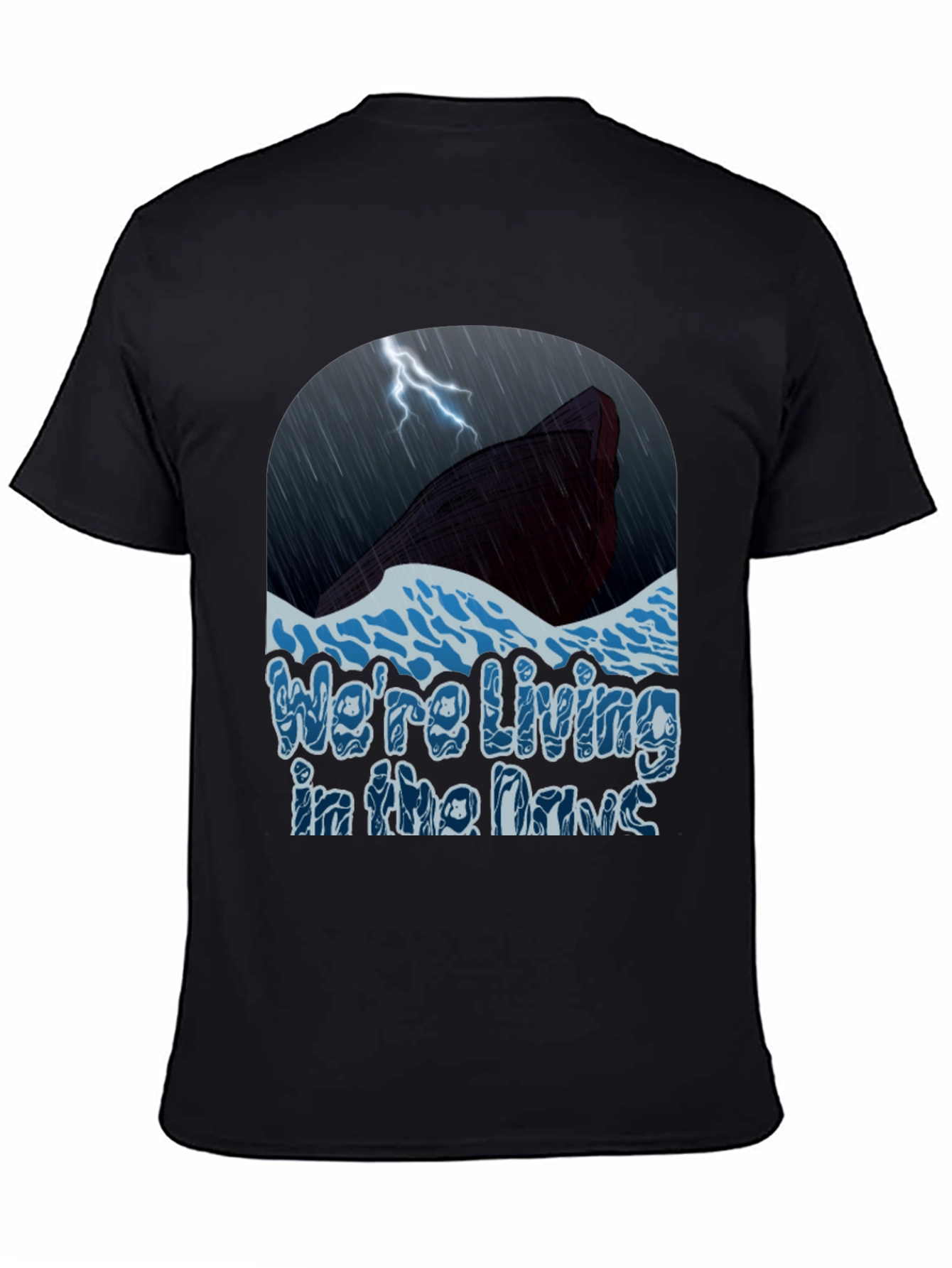 Noahs Ark Graphic Tee - Were Living in the Days