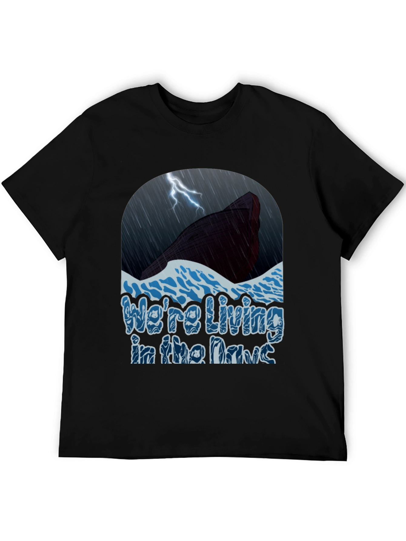 Noahs Ark Graphic Tee - Were Living in the Days