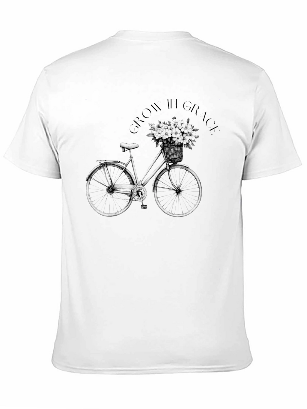 Grow in Grace Bicycle Graphic Tee