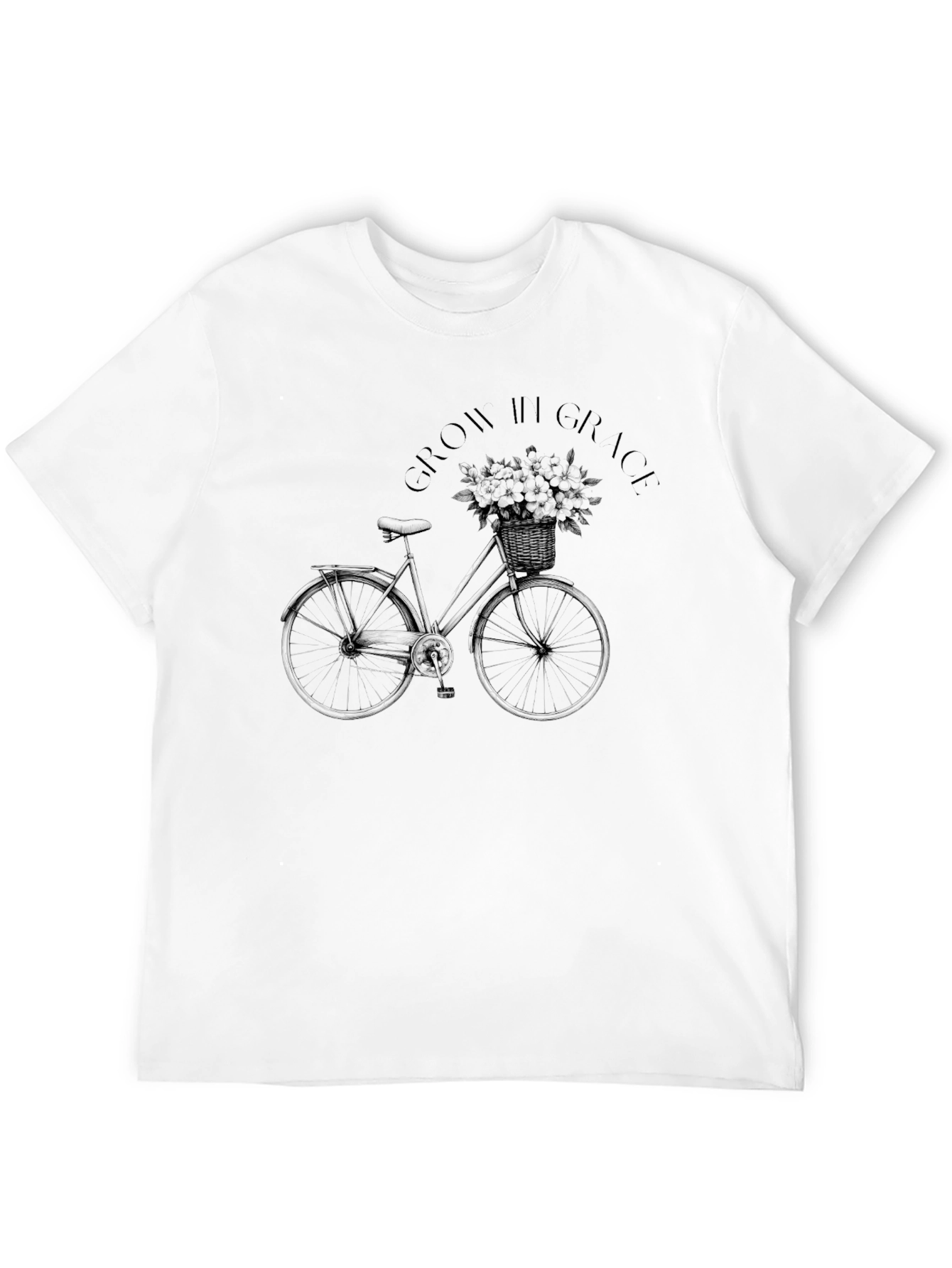 Grow in Grace Bicycle Graphic Tee