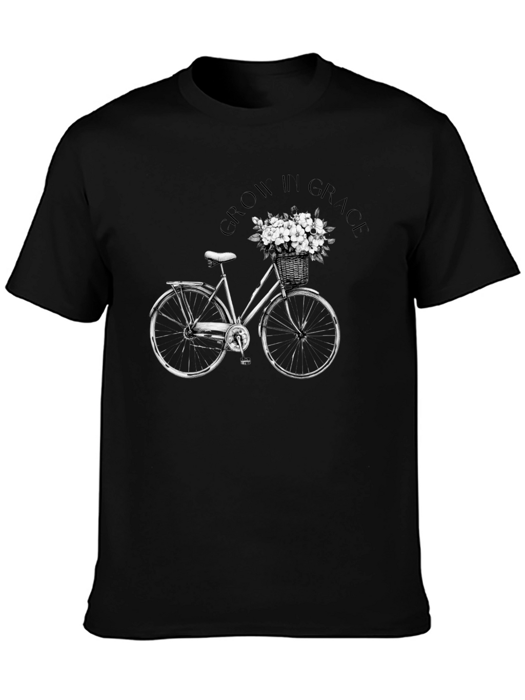 Grow in Grace Bicycle Graphic Tee