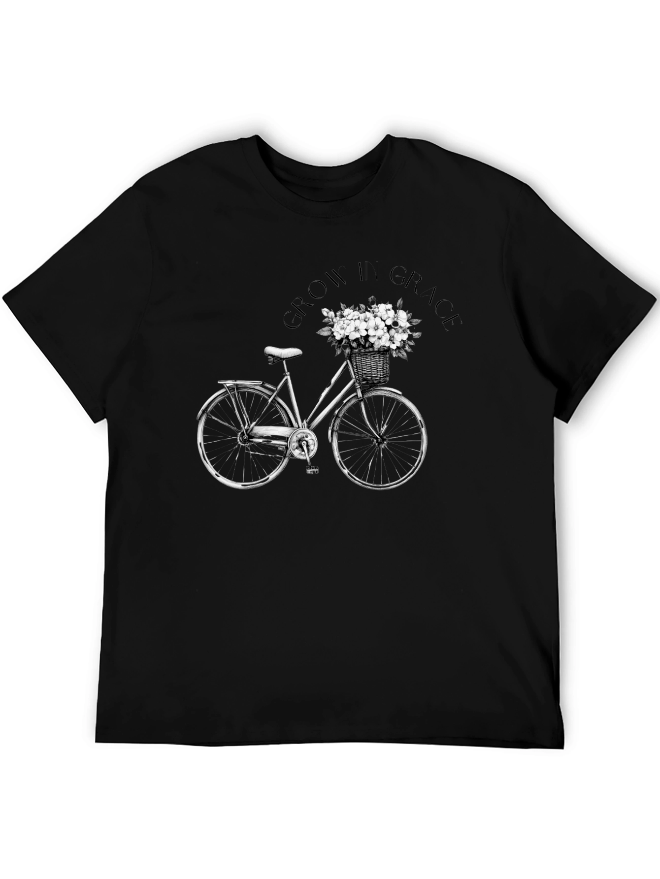 Grow in Grace Bicycle Graphic Tee