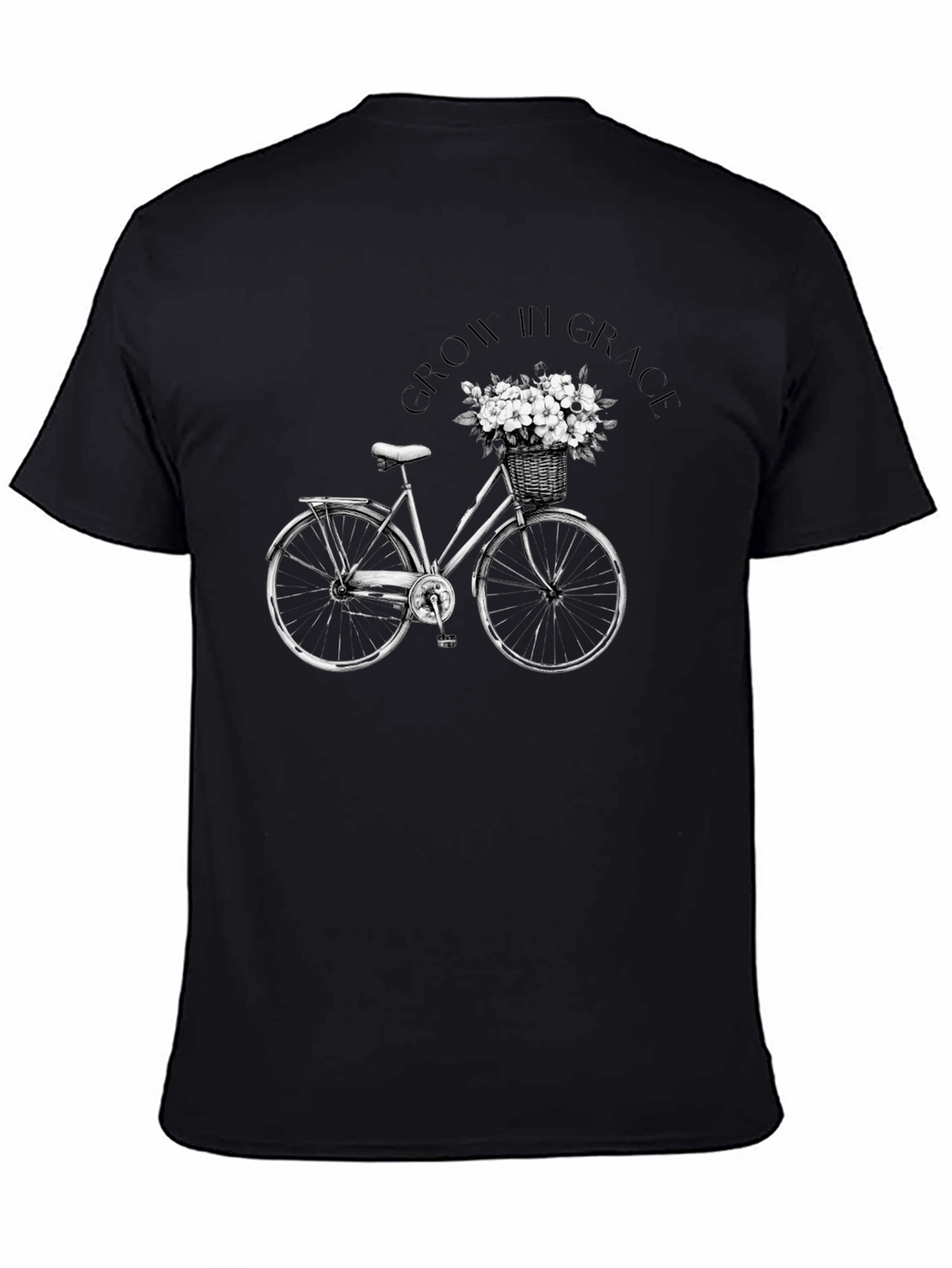 Grow in Grace Bicycle Graphic Tee