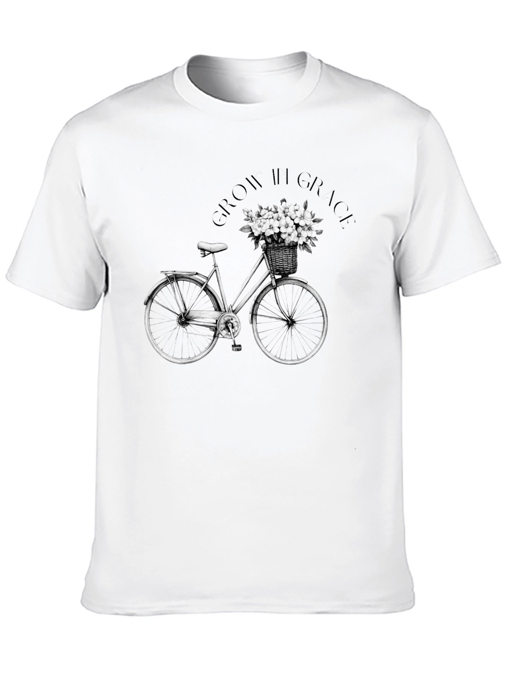 Grow in Grace Bicycle Graphic Tee