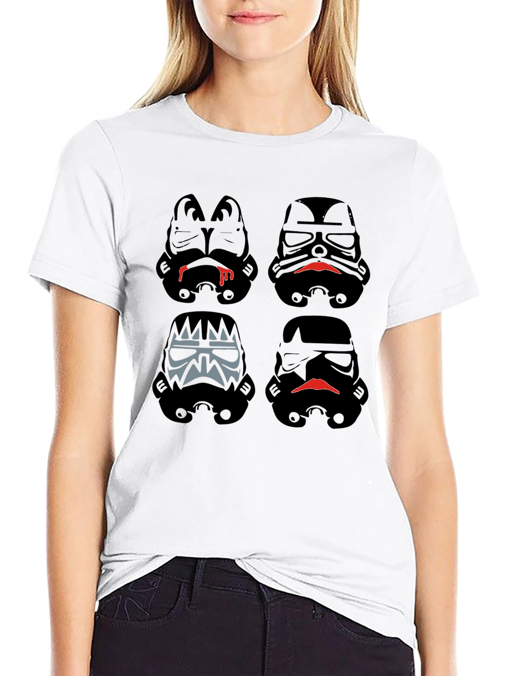 Stormtrooper Kiss Band Tee