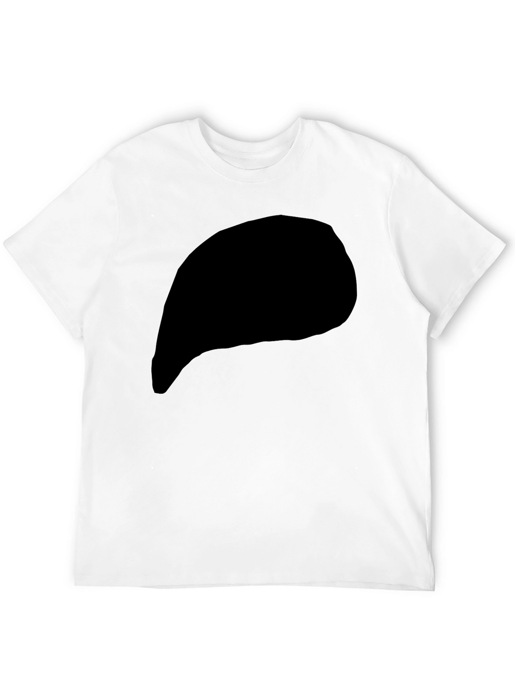 Mens Casual Black Short Sleeve T-Shirt