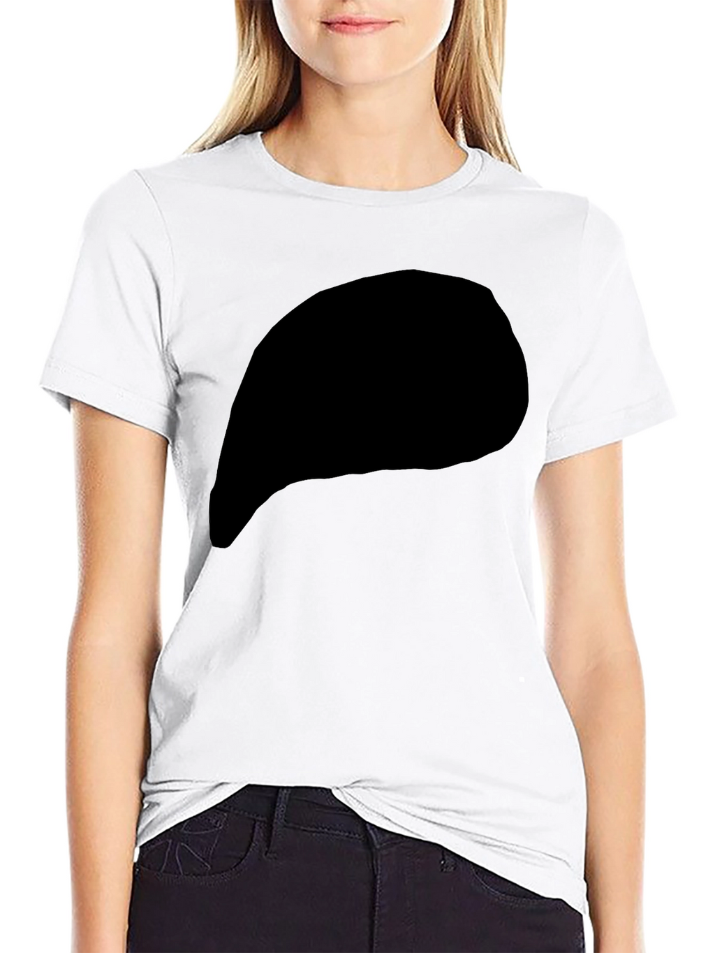 Mens Casual Black Short Sleeve T-Shirt