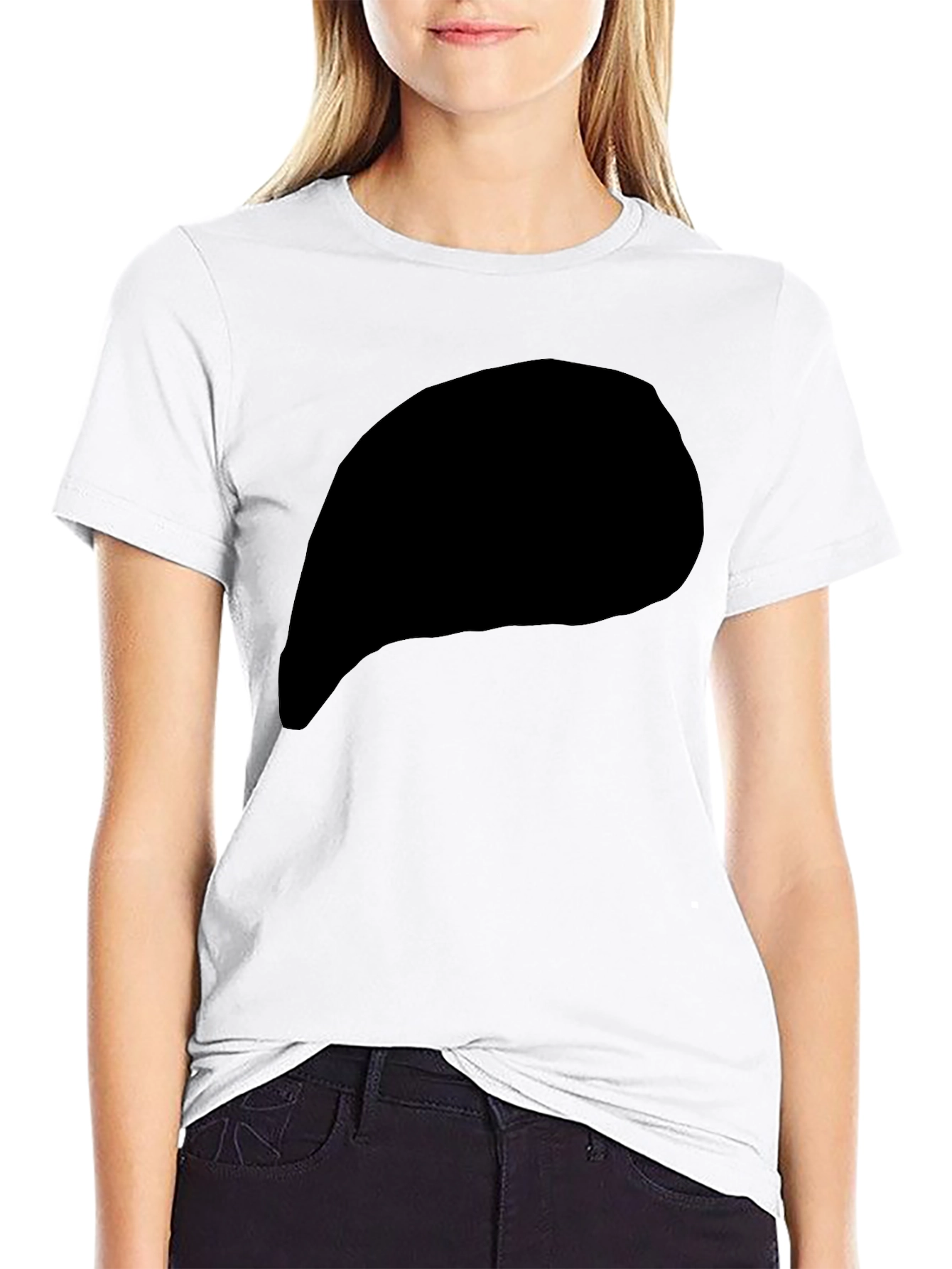 Mens Casual Black Short Sleeve T-Shirt