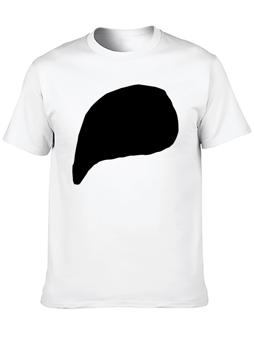 Mens Casual Black Short Sleeve T-Shirt