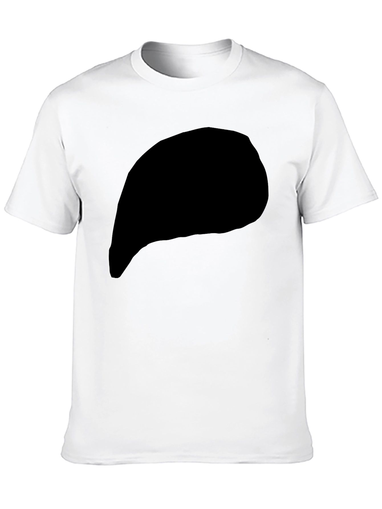 Mens Casual Black Short Sleeve T-Shirt