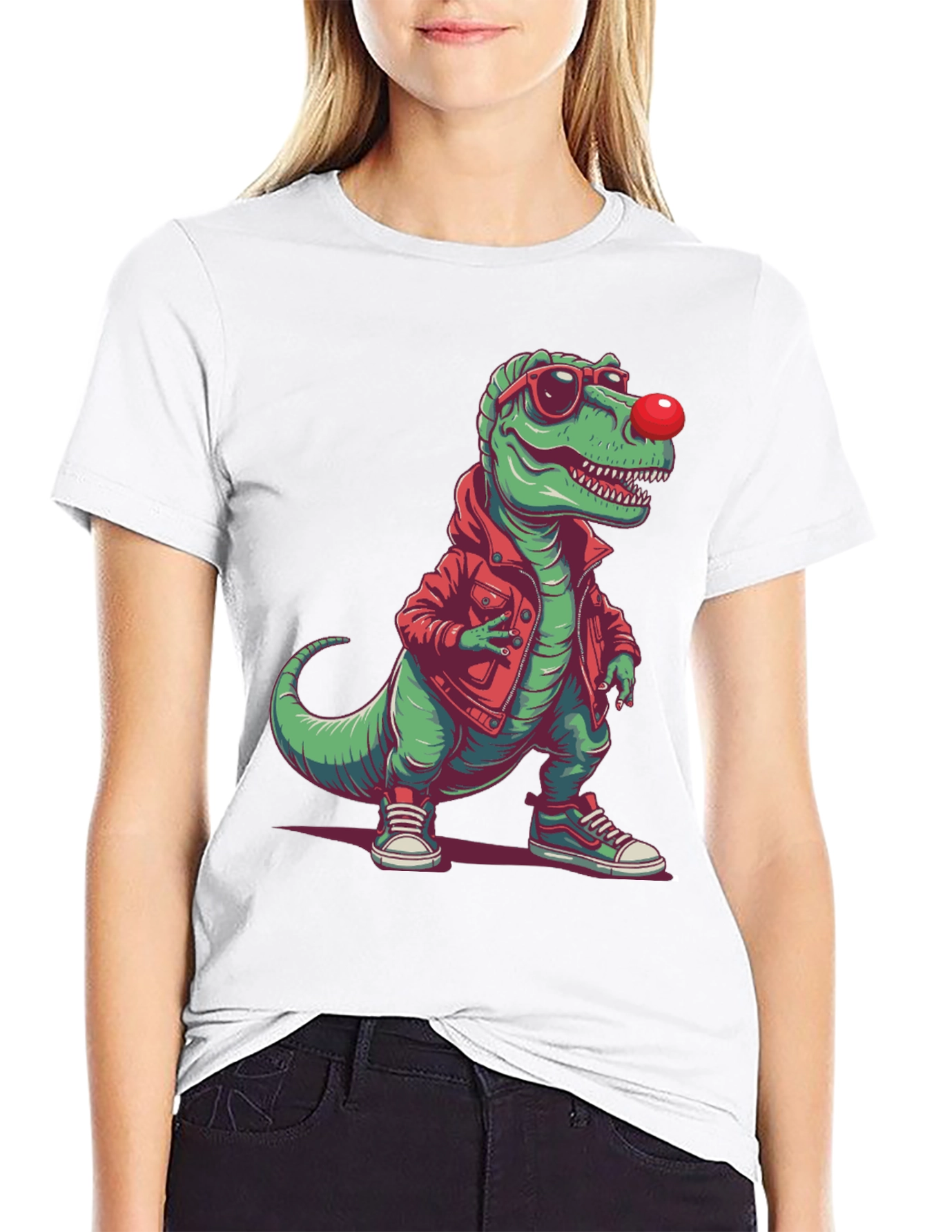 Dino with Style Graphic Tee