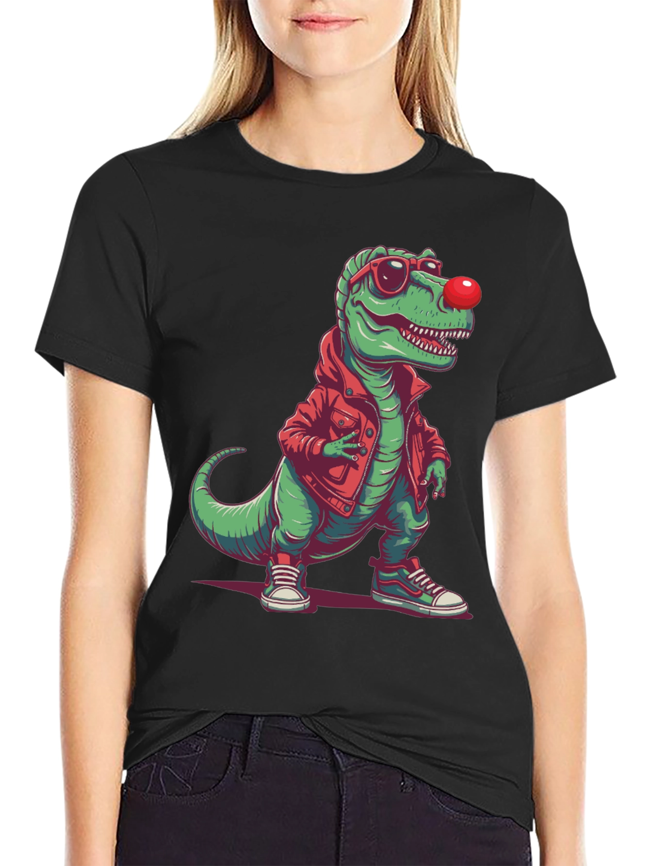 Dino with Style Graphic Tee