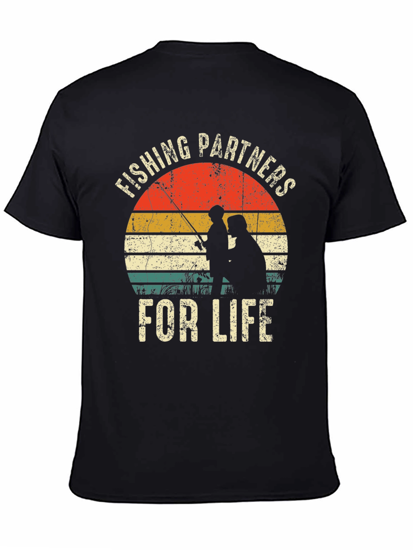 Fishing Partners For Life Graphic Tee