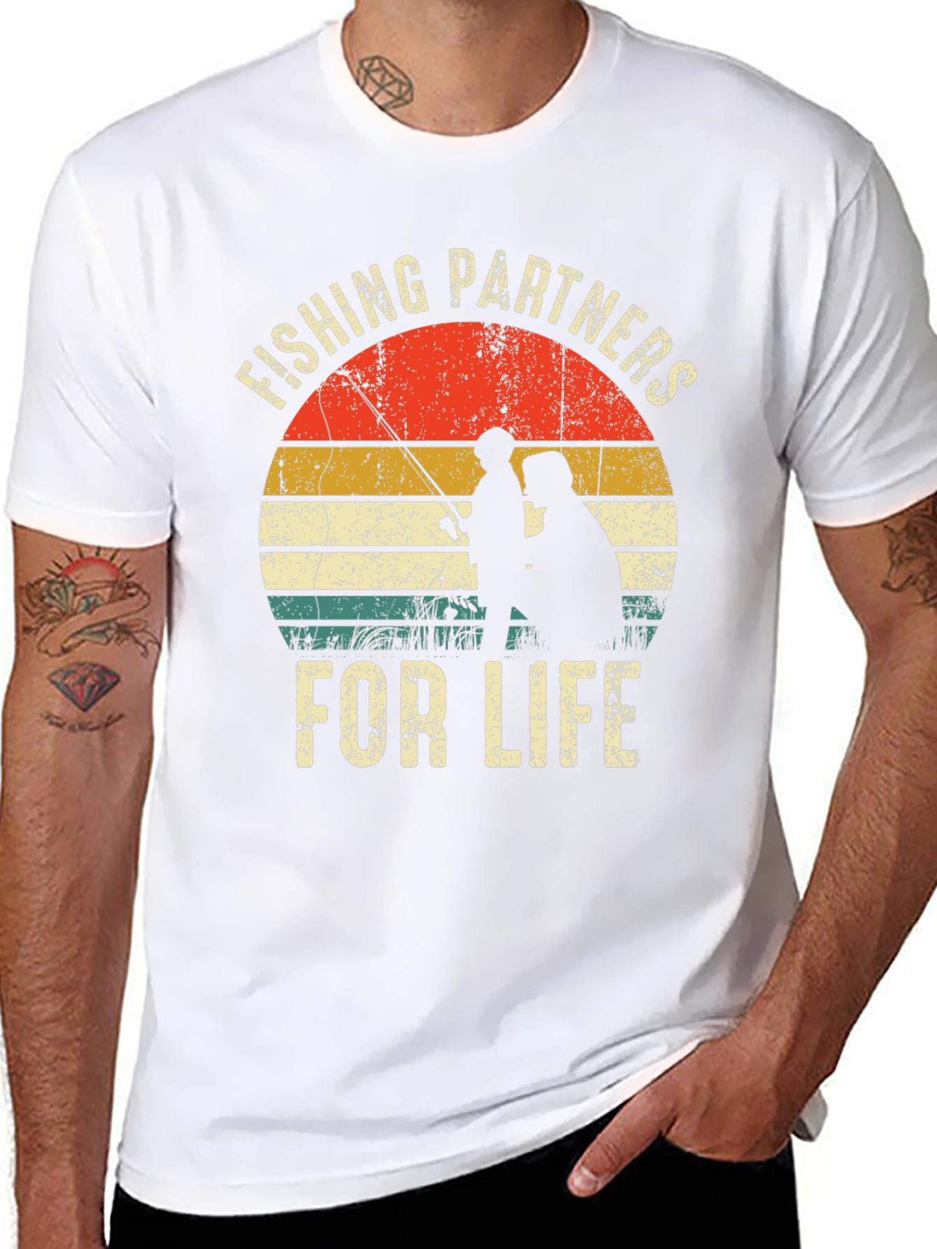 Fishing Partners For Life Graphic Tee