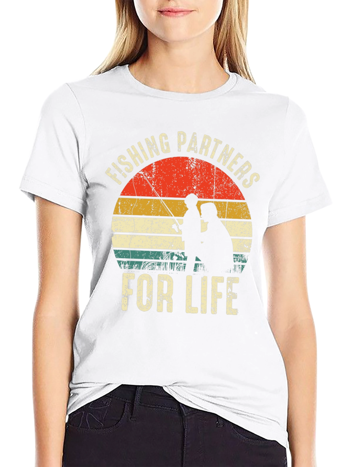 Fishing Partners For Life Graphic Tee
