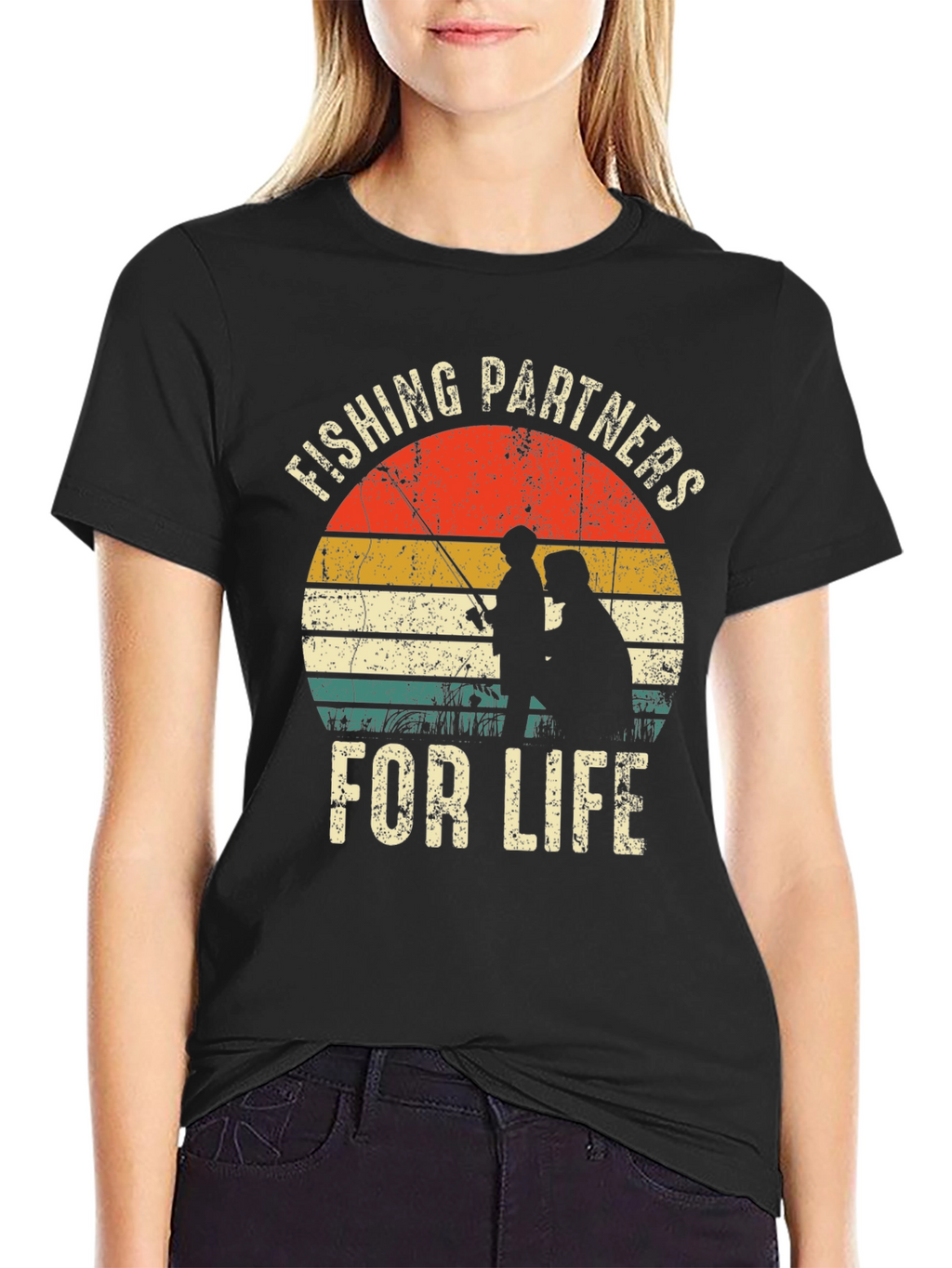 Fishing Partners For Life Graphic Tee