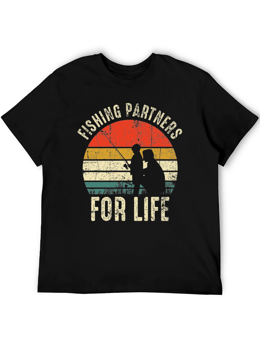 Fishing Partners For Life Graphic Tee