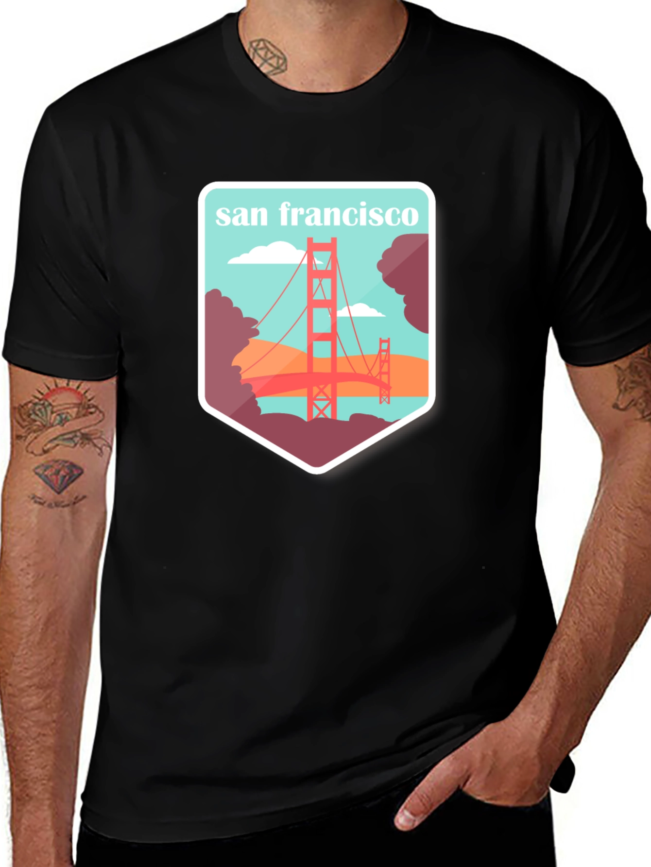 San Francisco Graphic Tee - Retro Style