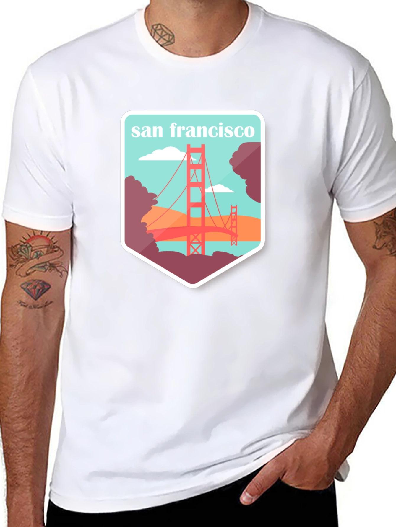 San Francisco Graphic Tee - Retro Style