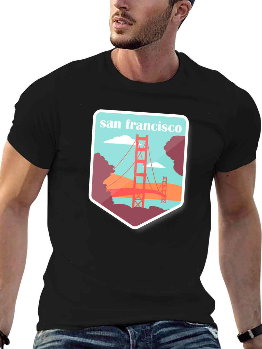 San Francisco Graphic Tee - Retro Style