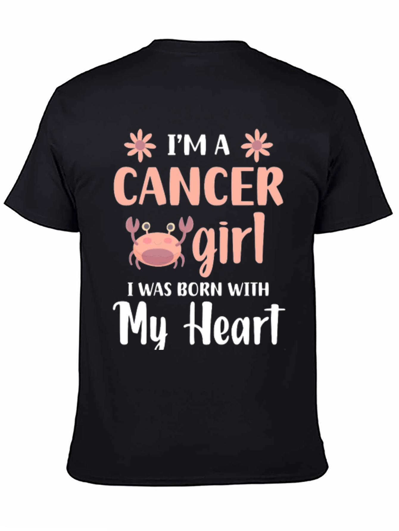 Im A Cancer Girl Zodiac T-Shirt