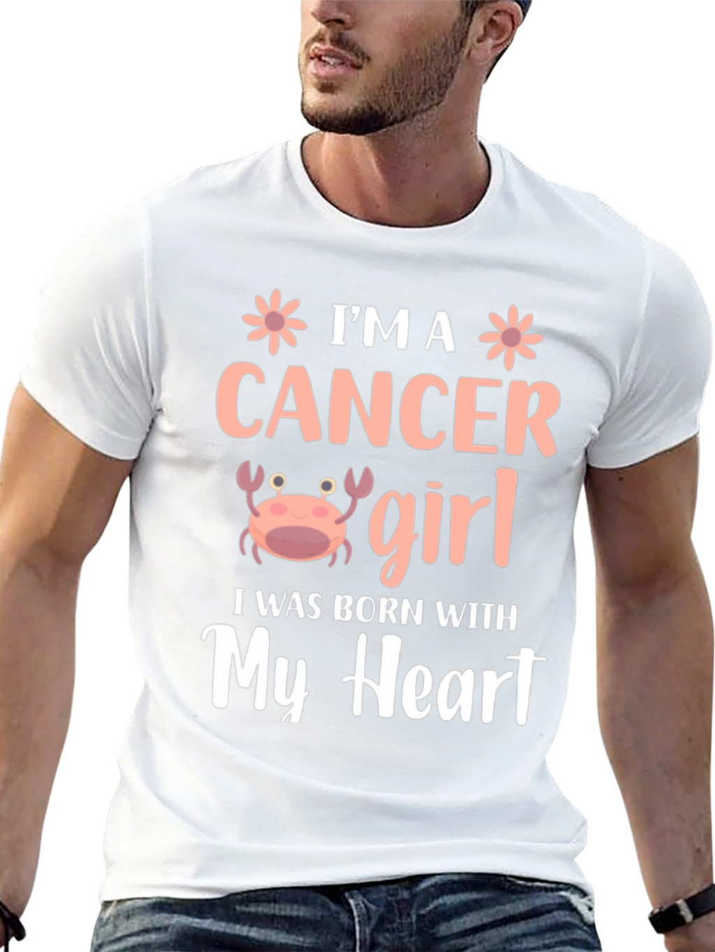 Im A Cancer Girl Zodiac T-Shirt