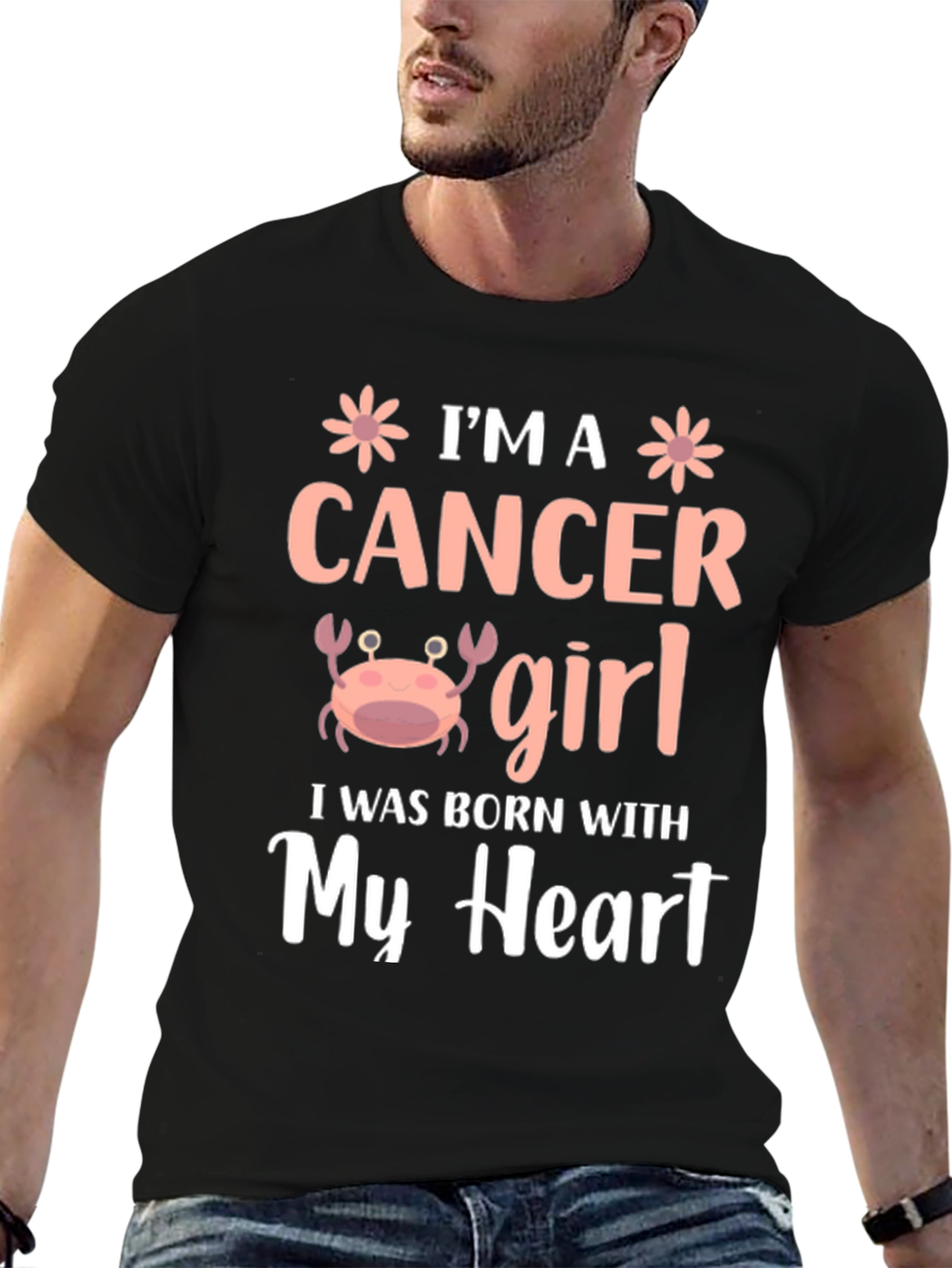 Im A Cancer Girl Zodiac T-Shirt