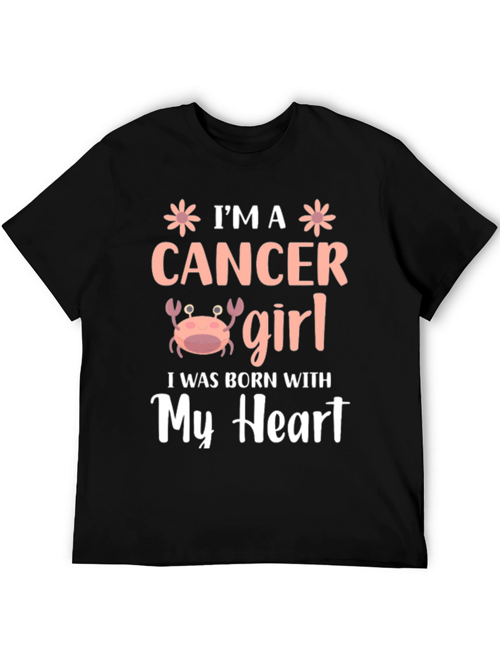 Im A Cancer Girl Zodiac T-Shirt